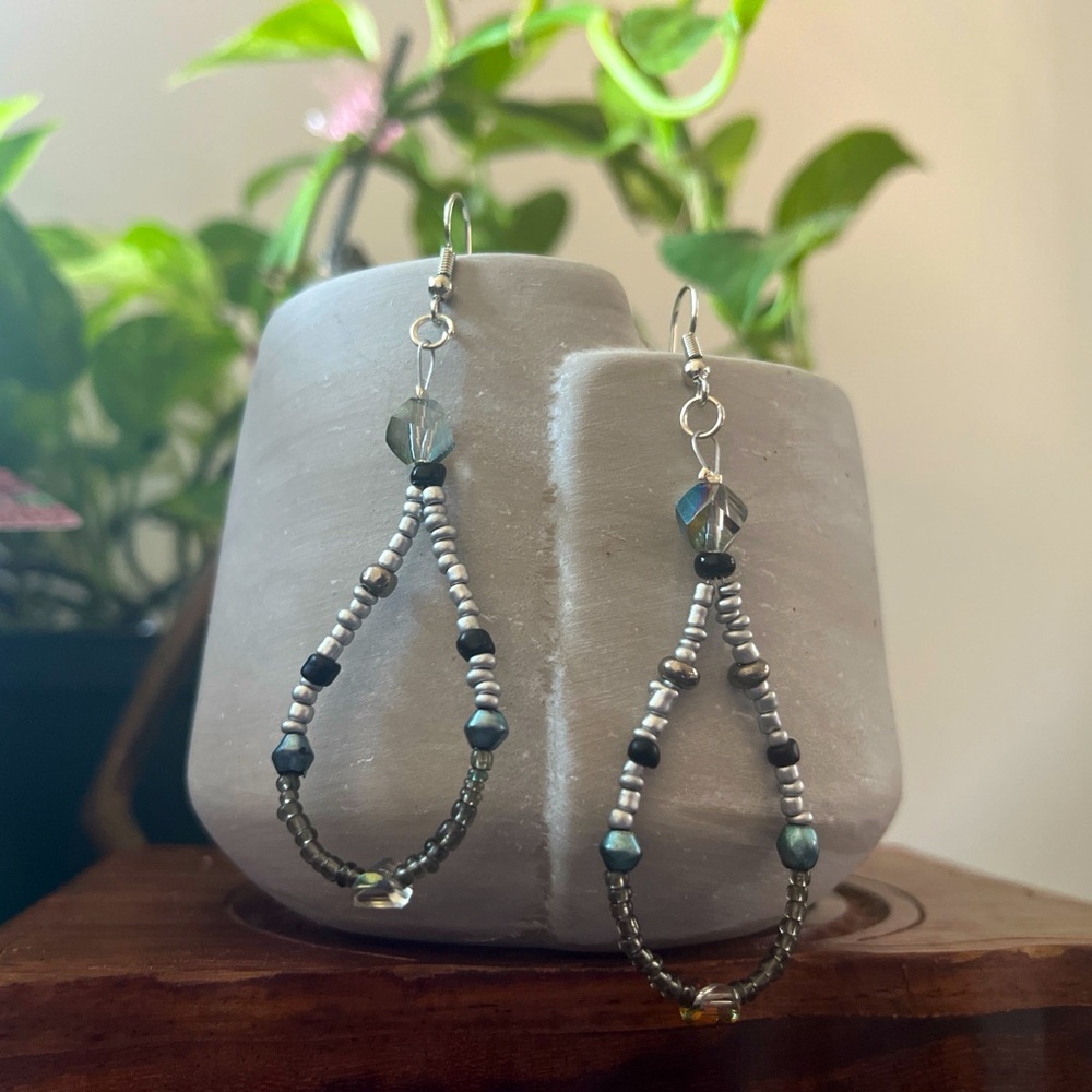 Glass Beaded Earrings